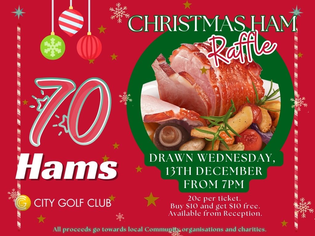 Half Ham Raffle - City Golf Club